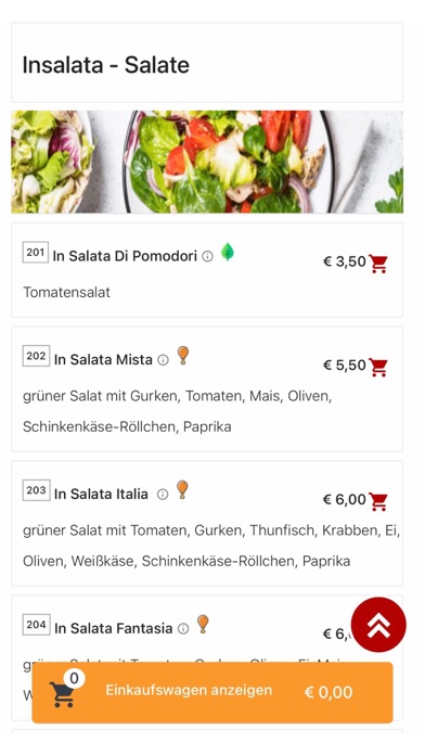 Pizzeria Peppone Werdau Screenshot