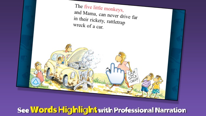 5 Little Monkeys Wash the Car