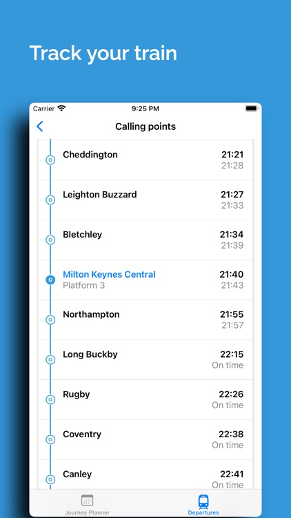 Train Times UK Journey Planner screenshot-6