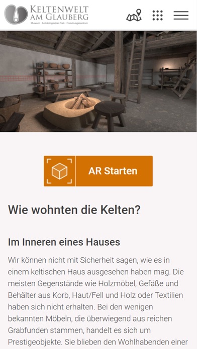 Keltenwelt AR Screenshot