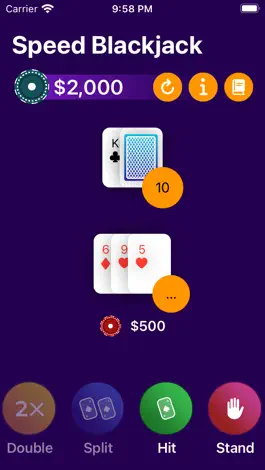 Game screenshot Speed Blackjack apk