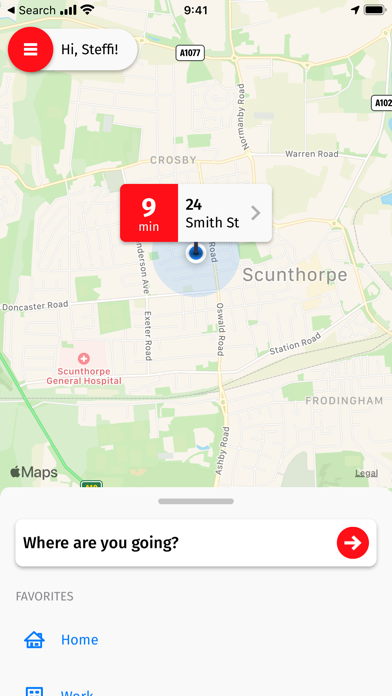 DJ's Taxis Scunthorpe Screenshot