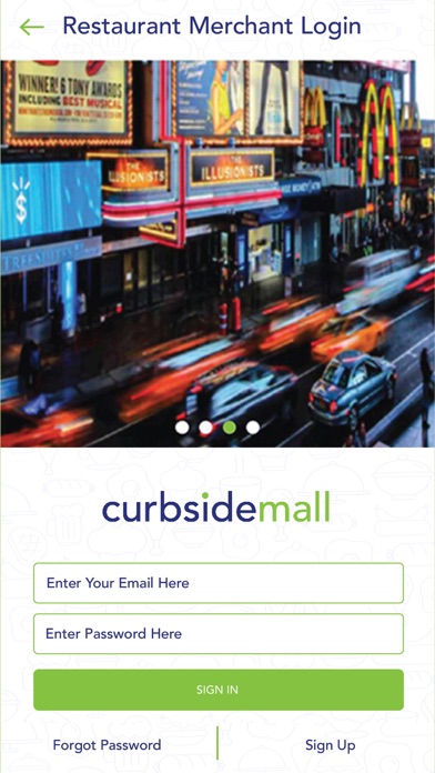 curbsidemall Restaurants Screenshot
