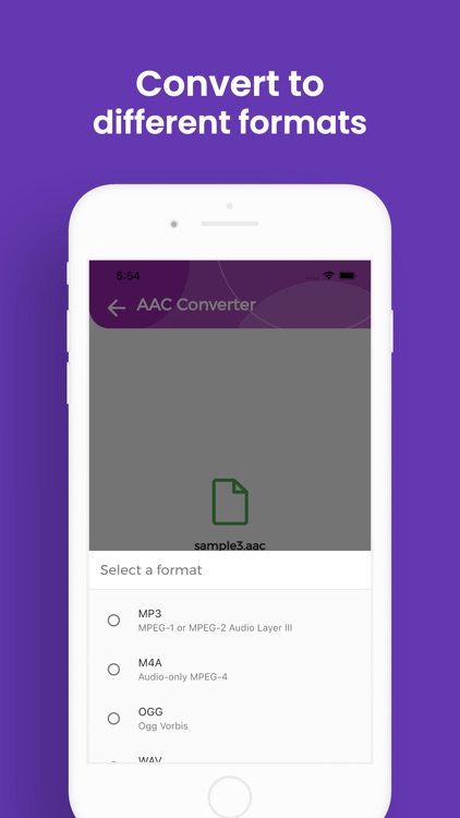 AAC Converter, AAC to MP3 by Alberto Gonzalez