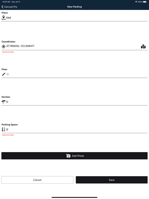 Screenshot #5 pour CarLost Pro