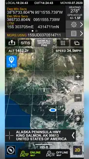 tactical gps. offline map iphone screenshot 1