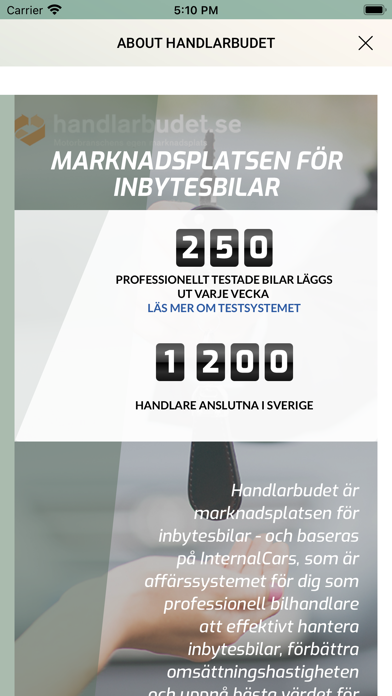 Handlarbudet Screenshot
