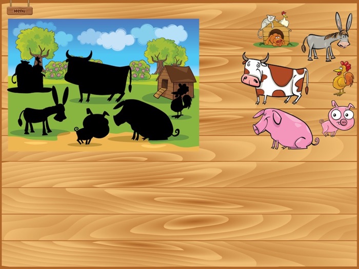 Farm Game Kid Puzzles Game