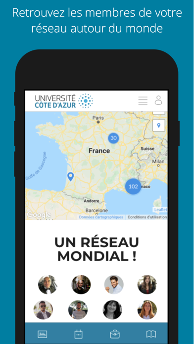 Université côte d'azur Screenshot