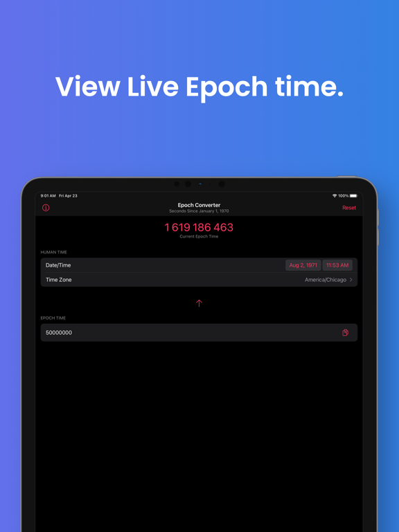Screenshot #6 pour Epoch Time Converter