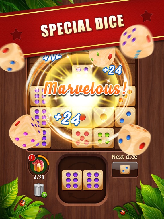 Screenshot #6 pour Real Merge Dice Puzzle