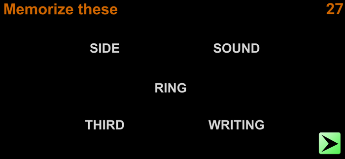 WORD RECALL by ProCogny