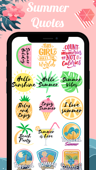 Summer Holiday Quotes Screenshot