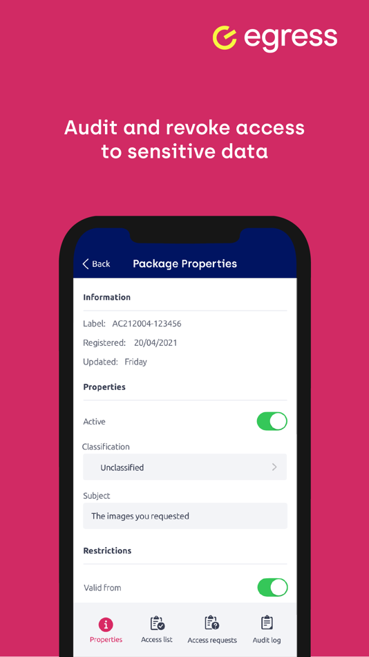 #6. Egress Secure Mail (iOS) 由: Egress Software Technologies Ltd
