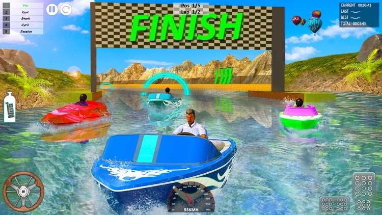 Speed Boat Driving Game 2021