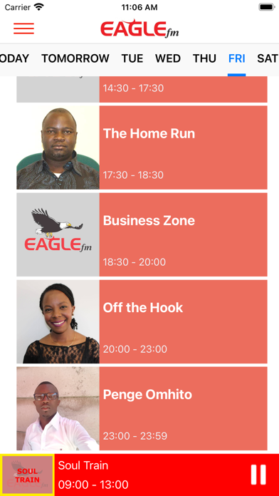 Eagle FM Namibia Screenshot