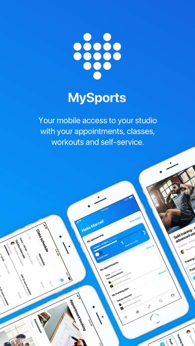Screenshot #1 pour MySports: Connect with the gym