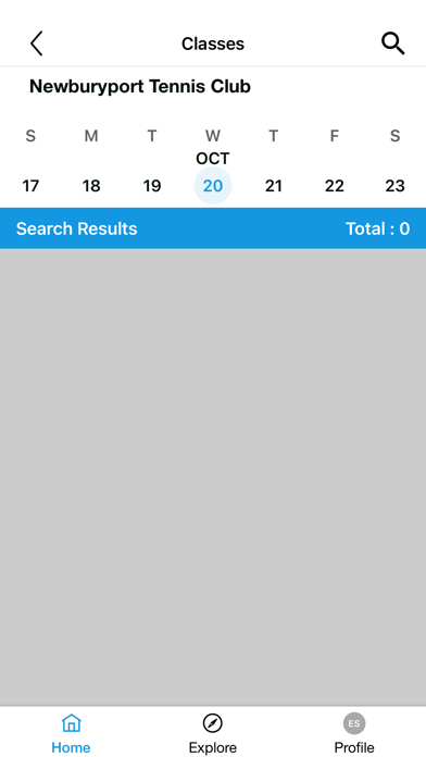 Newburyport Tennis Club Screenshot