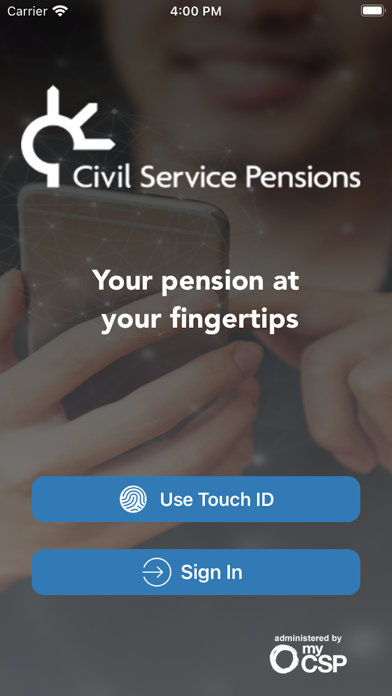 Civil Service Pensions Screenshot