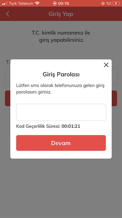 Türk Kızılay Mobil Kan Bağışı Screenshot