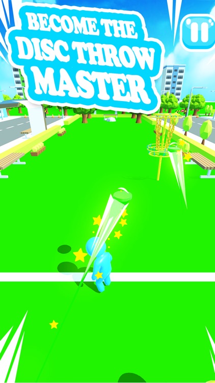 Ultimate Frisbee Disc Throw