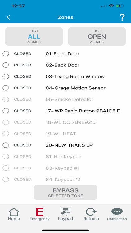 iSecure Alarm Security App