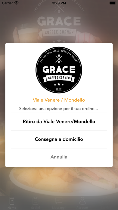 Grace Coffee Corner Screenshot