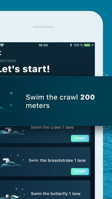 Swimming Sport Trainer screenshot 3