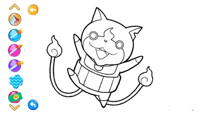 Screenshot #1 pour Yo kai Coloring Book