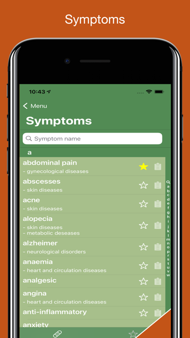 Medicinal plants lexicon Screenshot
