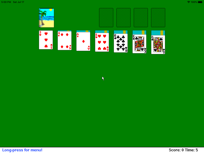 SOL.EXE Retro Solitaire