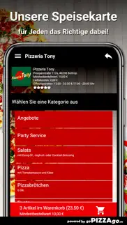 pizzeria tony bottrop iphone screenshot 4