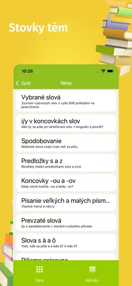 Game screenshot Slovenská gramatika apk