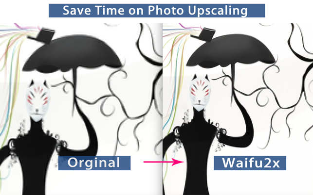 ‎Super Photo Upscaler - Waifu2x Screenshot