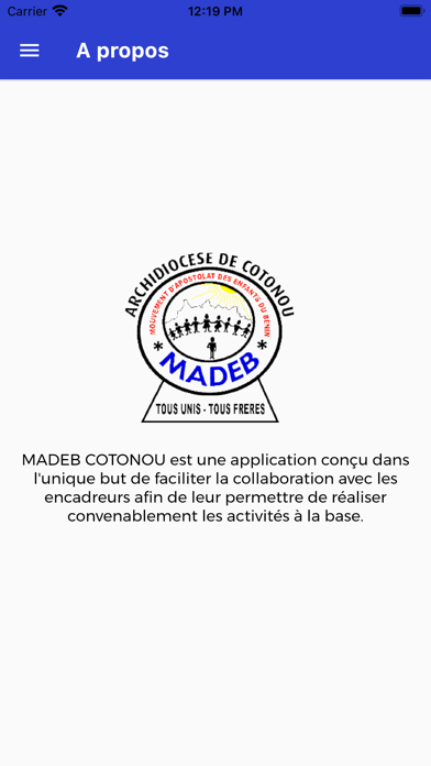 MADEB COTONOU Screenshot