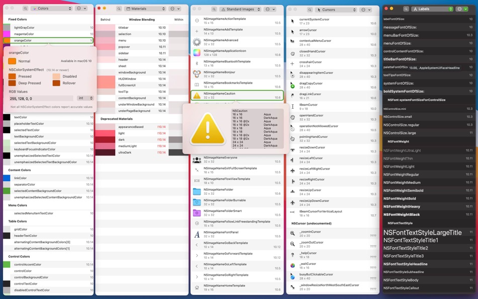 #1. Aqua Swatch (macOS) 由: Ohanaware Co., Ltd