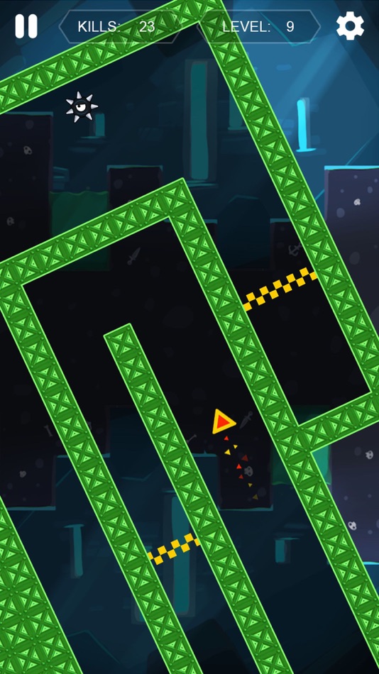 #6. Tap Escape: 4 Dash Runner (iOS) Podle: Phuong Pham