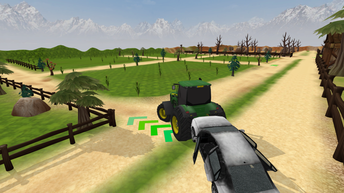 Real Tractor Job Village Life