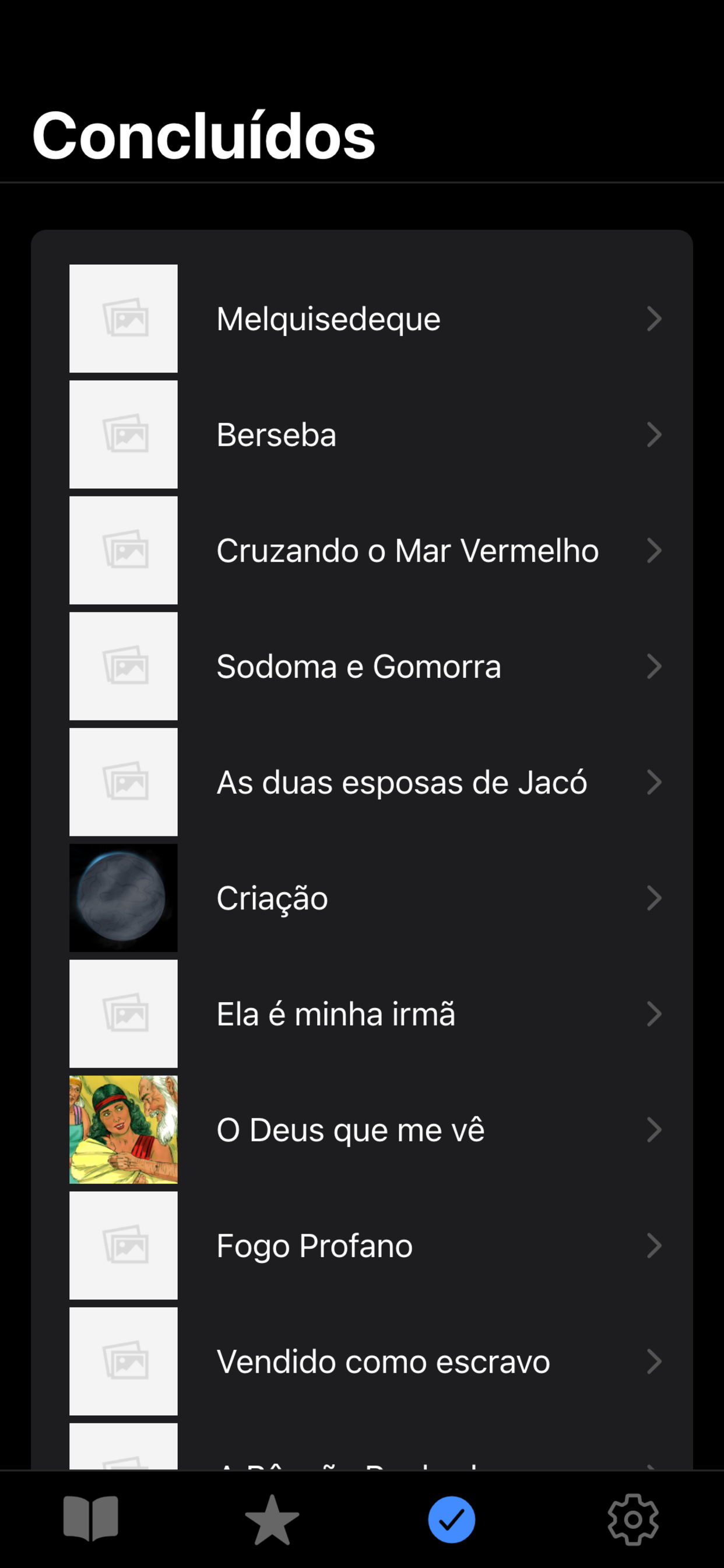 Histórias da Bíblia