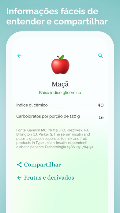 iGlicêmico - índice glicêmico Screenshot