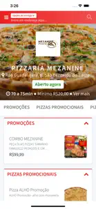 Pizzaria Mezanine screenshot #1 for iPhone