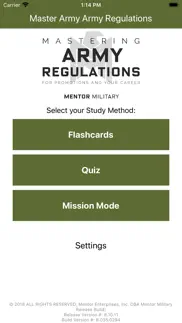 mastering army regulations iphone screenshot 1