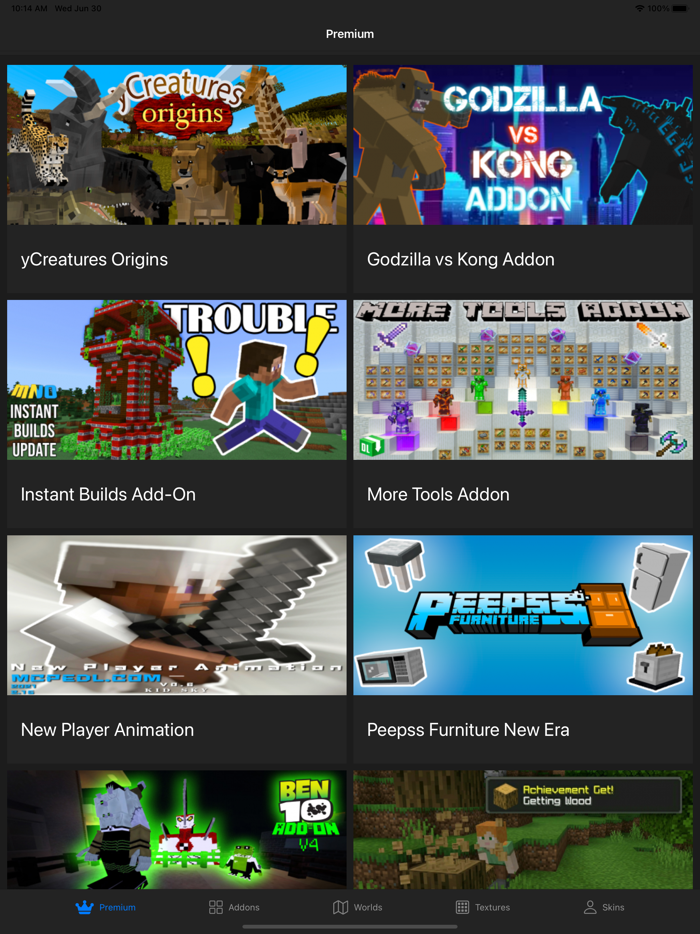 Addons for Minecraft ‣