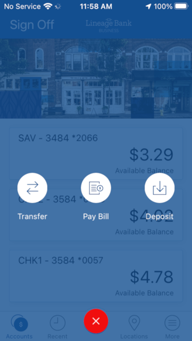 Lineage Treasury Management Screenshot