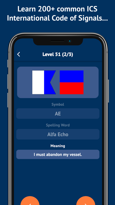 Maritime Academy: ICS Flags Screenshot