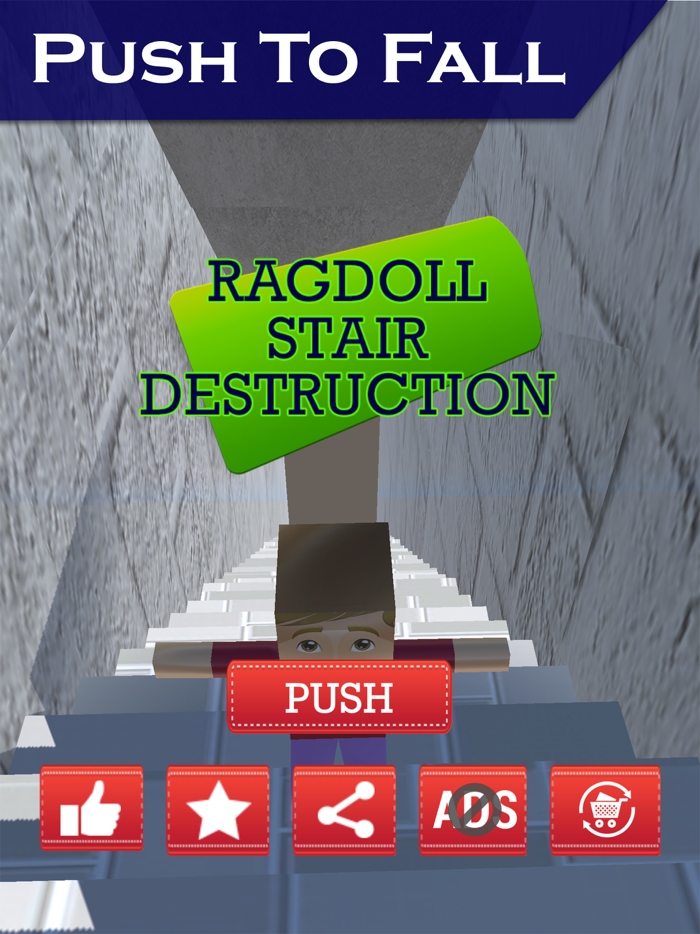 Ragdoll Stair Destruction