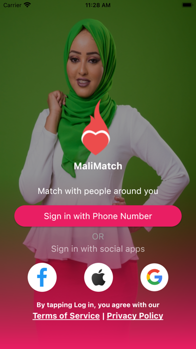 MaliMatch - Somali Dating App Screenshot