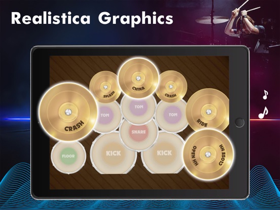 Screenshot #5 pour Virtual Drum Kit - Drum Solo