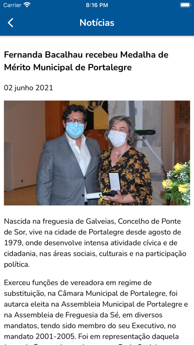 JF Galveias Screenshot