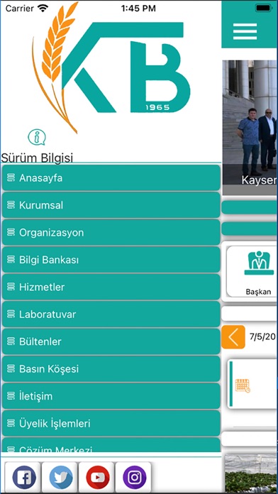 Kayseri Ticaret Borsası Screenshot